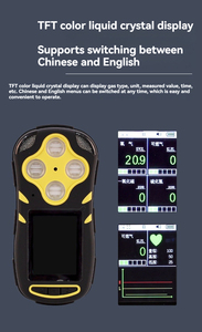 Detector portátil do <span class=keywords><strong>CO2</strong></span> da longa distância do detector Xcoil 22 detectores do multi-gás do O2 do CO - Product Image 5