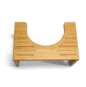 ที่วางเท้าในห้องน้ำไม้ไผ่-เหมาะสำหรับผู้ใหญ่และเด็กสำหรับการนั่งยองในห้องน้ำ - Product Image 3