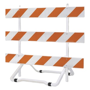 Configurations multiples de la barrière universelle en plastique de type 3 <span class=keywords><strong>barricade</strong></span> de barrière routière en polyéthylène <span class=keywords><strong>barricade</strong></span> pliante en plastique - Product Image 2