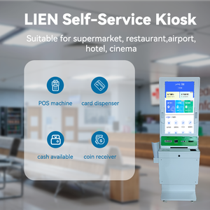 Kiosco de Autoservicio con Pantalla Táctil para Hospitales, para Pagos y Impresión de Tickets, en Oferta - Product Image 5