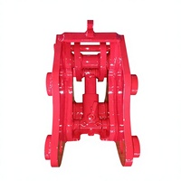 Attelage rapide mécanique robuste SLN, haute capacité de charge 4,5-6T, dispositif de changement rapide pour excavatrice, coupleur manuel anti-desserrage pour terrain sec