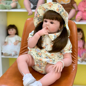 URCHOICE, muñeca <span class=keywords><strong>Reborn</strong></span> de silicona suave asequible, Heal Solitude, regalos para socios de niños, accesorios de guardería, futuros padres - Product Image 1