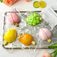 Squishy Dessert Réaliste 2026 Nouveau Modèle Échelle 1:1 en TPE Solide à Presser Non Toxique Anti-Stress Sensoriel pour l'Anxiété Logo Personnalisé Unisexe