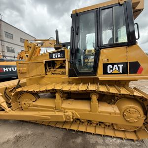Bulldozer Caterpillar CAT D7G2 d'occasion japonais de belle qualité Bouteur sur chenilles Cat D7G2 d'occasion à prix bon marché à vendre à Shanghai - Product Image 1