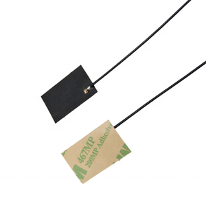 Factory Customization 433Mhz Internal FPC Flexible Black <b>Patch</b> Adhesive Antenna 6dbi with 10cm <b>Cable</b> and UFL Connector - Product Image 2