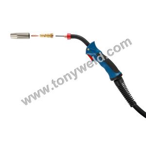 Binzel RF36 360Amp Refrigerado por aire MIG Pistola de soldadura Antorcha 5M para máquina de soldadura industrial - Product Image 6