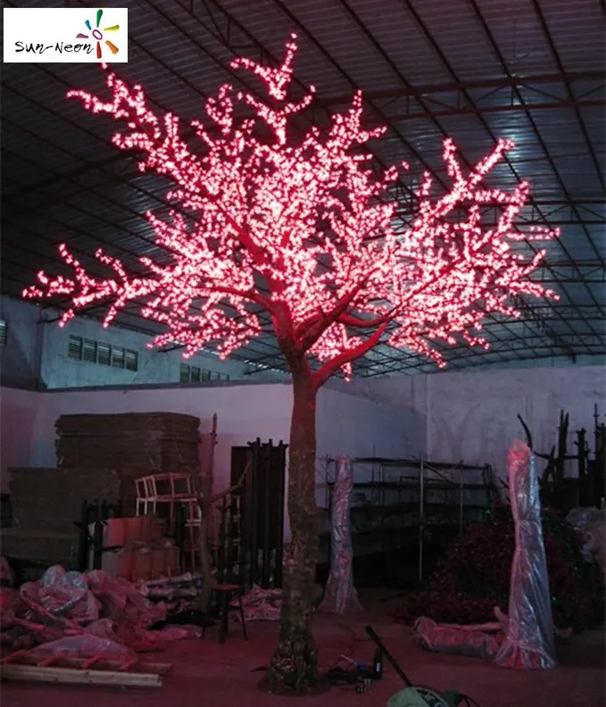 Yüksek kalite ile fantezi açık ağacı aydınlatma led ağacı işıklar