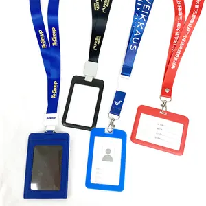 Promotional Sublimation Lanyards for Education Custom ID Badge with Offset and Silk Screen Printing Techniques