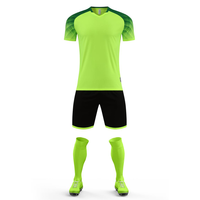 Ensemble maillot et short de football personnalisé sublimé, anti-transpiration, pour match d'équipe de club