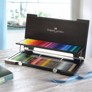 Caja de Madera <span class=keywords><strong>Faber</strong></span>-<span class=keywords><strong>Castell</strong></span> con Lápices de <span class=keywords><strong>Colores</strong></span> a Base de Aceite, 120 <span class=keywords><strong>Colores</strong></span>, Dibujados a Mano, Calidad Artística, Lápices de <span class=keywords><strong>Colores</strong></span> para Dibujo de Nivel Maestro - Product Image 2