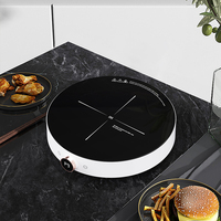 Cuisinière à induction portable ultra-mince à commande tactile OEM ODM, design unique, 2000W