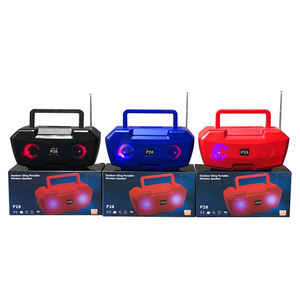 Enceinte portable avec Bluetooth P28 Stéréo Surround avec <span class=keywords><strong>antenne</strong></span> Enceinte Bluetooth - Product Image 4