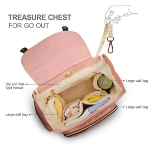 Bolsa de Pañales de Diseño Completamente Nuevo, de Alta Calidad, Impermeable, Bolsa de Pañales de Diseñador, Bolsa de Mano para Mamá - Product Image 3