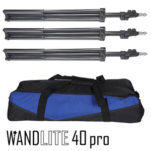 Kit de Panel de Luz Simock de 120W con Tres Luces, Trípode, Batería NPF y Bolsa de Transporte Portátil para Fotografía y Creación de Contenido - Product Image 4