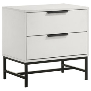 โต๊ะข้างเตียง 2 ลิ้นชักสีขาวยูนท์วิลล์ - Product Image 2