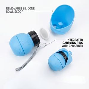 Portable Foldable Pet Water <b>Bottle</b> Silicone Travel <b>Drinking</b> Bowl for <b>Dogs</b> and Cats Outdoor Walking - Product Image 5
