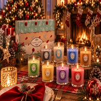 Bougie parfumée personnalisée, pot en verre transparent, aromathérapie, lavande, citron, décoration minimaliste nordique pour la maison, vente en gros, étiquette privée, OEM, ODM