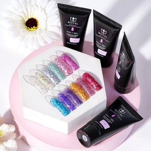 RISYAL 30g Gel de Extensión de <span class=keywords><strong>Uñas</strong></span> de Cristal, Gel de Poligel de Secado Rápido UV/LED para Arte de <span class=keywords><strong>Uñas</strong></span>, Exclusivo para Comercio Transfronterizo - Product Image 3