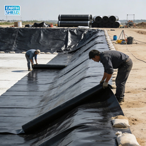 Geomembrana LLDPE de Soldadura Ligera para Construcción, Revestimiento Impermeable para Sistemas de Riego - Product Image 3