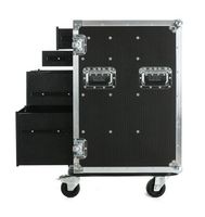Cases de vol en aluminium EVA X-BASON personnalisables Mallettes à outils Atem Amplificateur Rack Blackmagic Design Tricaster Blackmagic OEM