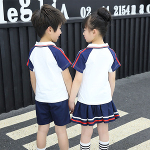 Ensemble <span class=keywords><strong>de</strong></span> polos personnalisés pour la maternelle, uniforme scolaire, <span class=keywords><strong>design</strong></span> tendance pour enfants, uniformes scolaires pour garçons et filles - Product Image 3