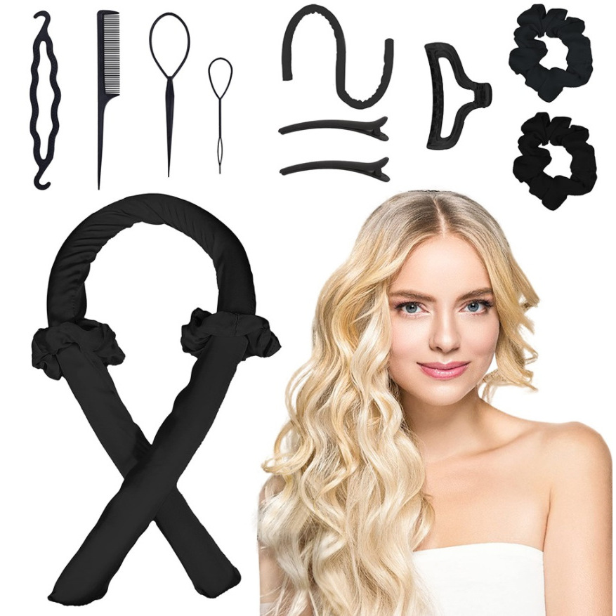 Juego negro de 10 piezas.