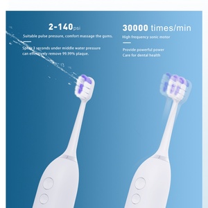 Hydropulseur portable 2025 avec brosse à dents électrique 2-en-1 – Kit de nettoyage dentaire pour voyage et domicile - Product Image 4