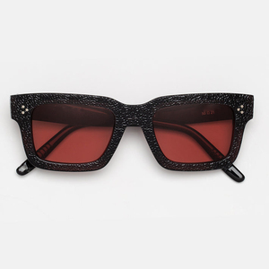Ghiacciaio di alta qualità di cristallo bubble soda Gafas De Sol italiano Mazzucchelli occhiali da sole in acetato - Product Image 3