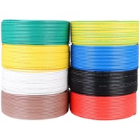 Câble électrique et fil de cuivre simple en PVC pour câblage domestique, prix du fil de construction, 0,3 0,5 0,75 1,0 1,5 mm 2,5 mm 4 mm 6 mm 10 mm