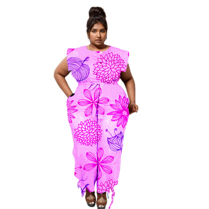 Nouvelles arrivées en stock Combinaison en jean sans manches avec ceinture taille plus pour femmes Mode féminine - Product Image 1