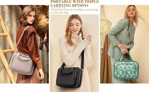 Muestra Gratuita de Fábrica: Bolsa para Biblia con Materiales de Estudio y Funda para Biblia para Mujer, Estuche para Transportar Libros con Kit de Diario para Biblia - Product Image 3