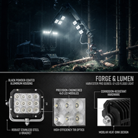 Lumière LED tout-terrain IP69 étanche pour chariot élévateur Hyster H2.0 H3.5 H5.0 H8.0, faisceau large et spot