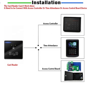 <strong>RS485</strong> Wiegand QR Code and 125khz <strong>RFID</strong> <strong>Reader</strong> Proximity Card Access Control System 12V 0-20cm Card <strong>Reader</strong> - Product Image 6