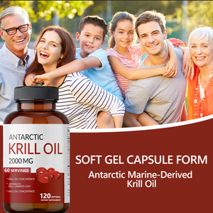 2000mg d'huile de <span class=keywords><strong>krill</strong></span> antarctique Softgels, <span class=keywords><strong>Omega</strong></span>-3, supplément d'astaxanthine - Product Image 3
