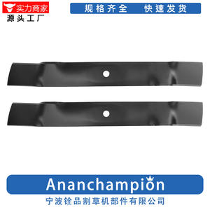 Lame de tondeuse à gazon A18030-2 AM137327 AM141032 M139802, paquet de 2 pièces de rechange noires pour utilisateurs de tondeuses à gazon - Product Image 4