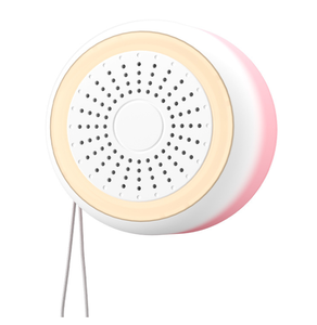 Nouveau moniteur de sommeil à bruit blanc avec lumière chaude, trois réglages de minuterie, effets sonores naturels et veilleuse LED clignotante pour USB-C - Product Image 3