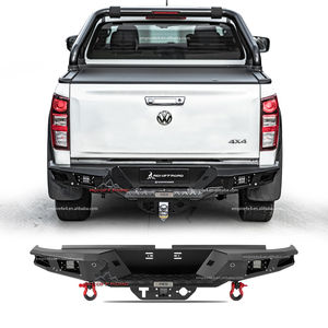 B08 Serie 4x4 todoterreno Parachoques delantero de acero de alta calidad Barra de toro Parachoques trasero para <span class=keywords><strong>VW</strong></span> AMORAK 2011 + - Product Image 1