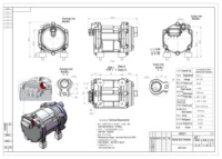 Compresseur électrique de climatisation de véhicule de compresseur d'EV de climatisation de CC 12v