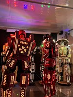 2025 nouveau Robot Led Costume usine Offres Spéciales Robot mariage DJ Performance haute qualité Talent montre des vêtements robotiques