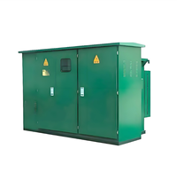 Transformateur monté sur socle de 160 kVA, sous-station compacte immergée dans l'huile de type américain 13,8 kV 400 V 60 Hz