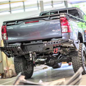 Parachoques Trasero de Acero para Pick Up <span class=keywords><strong>Hilux</strong></span> 2021+ Barra de Parachoques Accesorios para <span class=keywords><strong>Hilux</strong></span> Revo Rocco 2021+ - Product Image 3