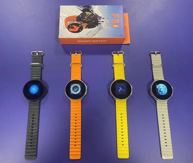 Cheaper Ultra Round Screen F8 Pro Smartwatch Fitness Heart Rate Monitor Reloj Inteligente Smart Watch F8Pro PK Z78 Z13 Ultra