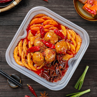 430g Self-Heating Hot Pot Sichuan Spicy Meatball Chinese Food Instant Meal Wholesale Bulk Ready Eat