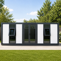 Expédition immédiate : Maison conteneur préfabriquée pliable de 20 pieds ou 40 pieds avec 3, 4 ou 5 chambres