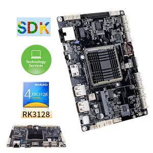 스마트 홈 8 인치 RK3128 L 모양 안드로이드 7.1 화면 안드로이드 태블릿 PC 산업 제어 마더 보드 RK3128 LVDS RS232