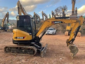 ชั่วโมงการทํางานต่ําเดิมเครื่องขุดมือสอง Sany SY35U <span class=keywords><strong>Crawler</strong></span> ใช้รถขุด 3.5 ตันรถขุดขนาดเล็ก - Product Image 6