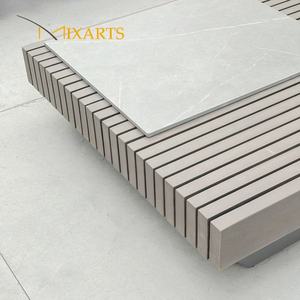 Conjunto de Sofás Dobles de <span class=keywords><strong>Madera</strong></span> de Teca para Exteriores, Lujosos, Duraderos y Cómodos, para Jardín, Parque u Hotel - Product Image 6