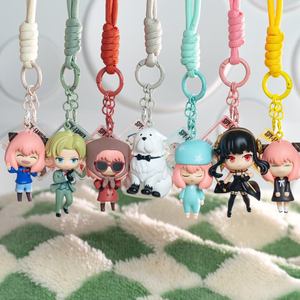 Autentico ZhiWan <span class=keywords><strong>Spy</strong></span> <span class=keywords><strong>X</strong></span> <span class=keywords><strong>Family</strong></span> Chibi Q-Style Charm Blind Box in PVC, Metallo e Acrilico, 6.5cm, Ciondolo Giocattolo di Tendenza, Portachiavi Bambola Carina, Giappone - Product Image 1