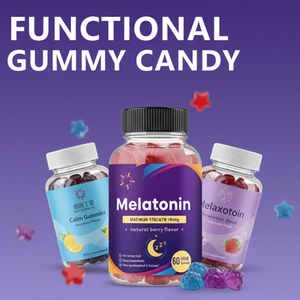 Gomitas de Colágeno con Sabor a Frutas Personalizadas de Marca Privada, Gomitas de Colágeno con Biotina Antienvejecimiento para Cabello, Piel, Uñas y Articulaciones, Vitaminas - Product Image 3