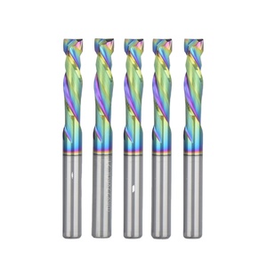 Fresa <span class=keywords><strong>de</strong></span> Compresión para Router CNC, Fresa <span class=keywords><strong>de</strong></span> 2 Filos para Router CNC, para Trabajar la Madera/ACP - Product Image 1